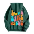 thumbnail image 4 of MHFRRA Sudaderas y Sudaderas para Hombre, Sudaderas Casuales de Manga Larga con Estampado para Uso Diario, Ajuste Cómodo, Diseño Moderno para Otoño E Invierno Verde oscuro, 4 of 5