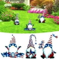 thumbnail image 5 of AZXY Patriotic Decorations Outdoor,4th of July Yard Signs,Independence Day Miniature Gnome Garden Stake Decor, 5 of 5