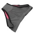 thumbnail image 2 of Ropa interior de ciclismo para mujer, pantalones cortos acolchados 3D, ligeros, de secado rápido, color gris oscuro, talla 2XL, 2 of 14