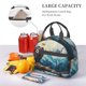 thumbnail image 5 of Balery Iceberg Bald Eagle Bolsa de Almuerzo Impresa, Caja de Almuerzo Reutilizable, Bolsa Térmica Aislada para Almuerzo, Bolsa Antiderrames, 5 of 7