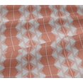 thumbnail image 5 of oneOone Viscose Jersey Fabric Triangle & Hexagon Geometric Print Sewing Fabric BTY 60 Inch Wide, 5 of 5