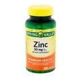 thumbnail image 1 of Zinc 50mg Spring Valley 200 tabletas Alta Potencia Inmunidad, 1 of 4