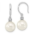 thumbnail image 2 of Majestik Pearl CZ Earring Necklace Set, 2 of 5