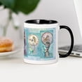 thumbnail image 4 of CafePress - Many Mermaids By Molly Harrison Mug - 11 oz Ceramic Mug - Novelty Coffee Tea Cup, 4 of 6