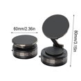 thumbnail image 3 of Soporte magnético para teléfono de 360° | Soporte de ventosa ajustable de 180° para parabrisas de coche, escritorio, espejo | Agarre ultra fuerte | Compatibilidad universal | Aluminio ABS | Diseño, 3 of 6