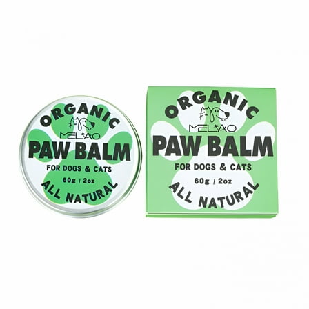 RAGUPEL 60G Pet Paw Balm for Dogs & Cats - Moisturizing Cracked Pads with Vitamin E & Natural Extracts | Soothing Dog Cat Foot Cream for Dry Skin Care