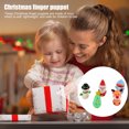 thumbnail image 3 of 5Pcs/Set Christmas Finger Puppets Silicone Elk Santa Claus Snowman Christmas Tree Character Toys Role-Playing Storytelling Learning Finger Puppet Toys, 3 of 7