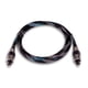 thumbnail image 3 of Cable de fibra óptica de audio Toslink Digital SPDIF SatelliteSale Negro plateado 6 pies, 3 of 7