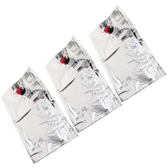 MERRYHAPY Liquid Dispenser Bags Wine Purse Refill Bags VMPET Leakproof Home Use 3pcs