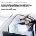 thumbnail image 7 of Unique Bargains Universal Car Window Tint Film Privacy Film Nano Ceramic PET 1 Pc 60% VLT Silver Tone 20ft x 20 inch, 7 of 7