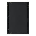 thumbnail image 5 of Kate and Laurel Audubon Modern Rectangle Wall Mirror, 24 x 36, Black, Farmhouse Mirror for Wall, 5 of 8