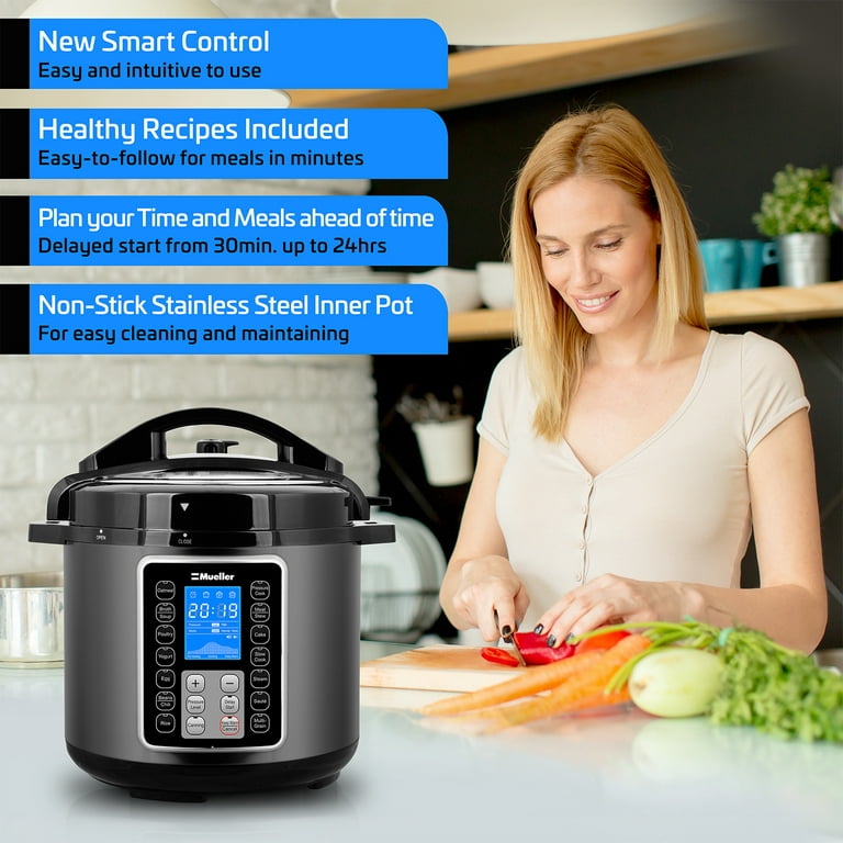  Instant Pot Ceramic Inner Slow Cooking Pot 6-Qt, Non-Stick  Coated Interior, Rice Cooker: Home & Kitchen