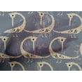 thumbnail image 5 of oneOone Cotton Poplin Dusty Blue Fabric Abstract Bird Sewing Craft Projects Fabric Prints By Yard 42 Inch Wide-H2, 5 of 6