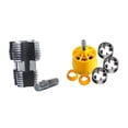 thumbnail image 1 of Almencla PVC Pipe Threader Kit Internal Thread Cutter for Electric Drill Home Outdoor A, 1 of 7