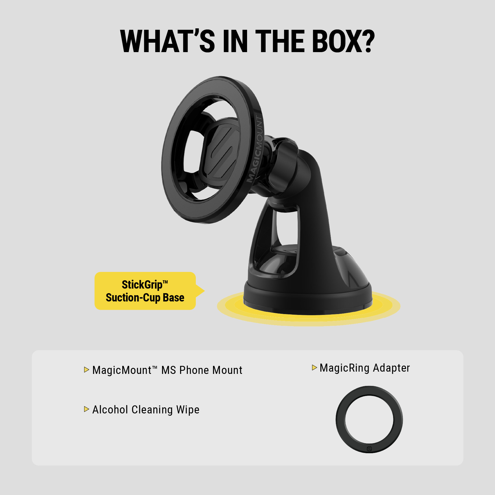 Scosche MagicMount MagSafe Suction Cup Car Mount photo 7