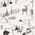thumbnail image 1 of Papier Peint Forêt Aventure Gris / Blanc Rasch 292404, 1 of 4