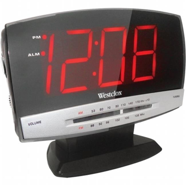 Westclox 80187A Tech Large Display Clock Radio Walmart Canada