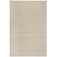 thumbnail image 2 of Safavieh Linden Amelia Geometric Indoor/Outdoor Area Rug, Cream/Aqua, 4' x 6', 2 of 8