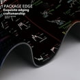 thumbnail image 3 of Hickened AntiFatigue Mousepad Financial Chart Pattern Lock Stitched Edges, 3 of 13
