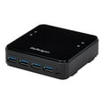 thumbnail image 1 of StarTech.com USB 3.0 Peripheral Sharing Switch - 4 USB 3.0 x 4 Computers - Mac / Windows / Linux - USB A/B Switch - USB Switch (HBS304A24A) - Hub - 8 x SuperSpeed USB 3.0 - desktop, 1 of 10