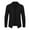 #472-Black, variant on Kakii Men's Casual Wool Blend Cardigan Sweaters Long Sleeve Shawl Collar Buttons Down Cable Knit Sweater