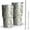 Light Gray Daisy, variant on 30oz Light Gray Daisy Flower Pattern Tumblers Stainless Steel Tumbler with Lid and Straw,Vacuum Insulated Double Wall Travel Tumbler Cups Mug with Cleaning Brush for Coffee,Tea