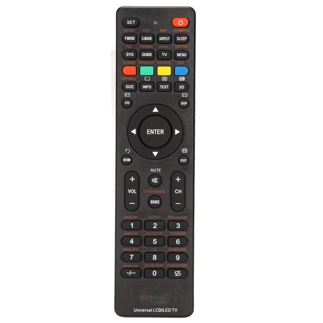 Oubit Universal Remote Control,LCD TV Remote Control TV Remote Control LCDTV Remote Control Ultra Responsive