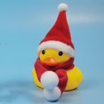 thumbnail image 2 of Adornos para coche, pato amarillo navideño con decoraciones para el tablero, juguete de pato navideño, funcionalidad versátil, 2 of 6