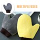 thumbnail image 2 of Manoplas de lavado para limpieza de automóviles, guantes de lavado a mano de doble cara, forro polar coral, 2 piezas, 2 of 6