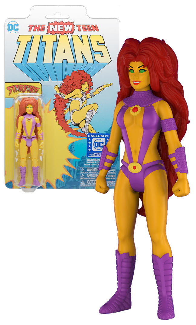 DC Legion of Collectors New Teen Titans STARFIRE Figure 4" Reaction Comics  Funko