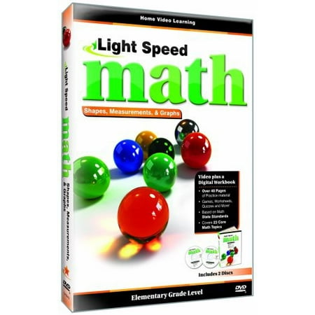 Light Speed Math: Measurement and Graphs (DVD)