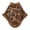 Brown 4, variant on Fewfanhot Faux Fur Trim Animal Print Poncho Cape, Thick Warm Fleece Lined Wrap Shrug Coat for Women Fall Winter