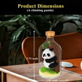 thumbnail image 5 of Creative Panda Toy Building Set,Adult Mini Animal Friend Set,Party Favors Gift for Kids,Animal Lovers Office Home Decor Building Block,New Year Easter Birthday Gift for Boys Girls(Climbing), 5 of 6