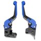 thumbnail image 4 of 2pcs Motorcycle Brake Clutch Levers Adjustable CNC Aluminium Alloy Replacement for YAMAHA XJ6 DIVERSION 2009?2015Blue, 4 of 5
