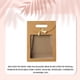 thumbnail image 5 of Billuyoard Bolsa de regalo con decoración de lazo para ventana abierta, bolsa de Kraft sellada, suministros para fiestas, caja de regalos de Almacenamiento y organización del hogar 32*23*11cm, 5 of 6