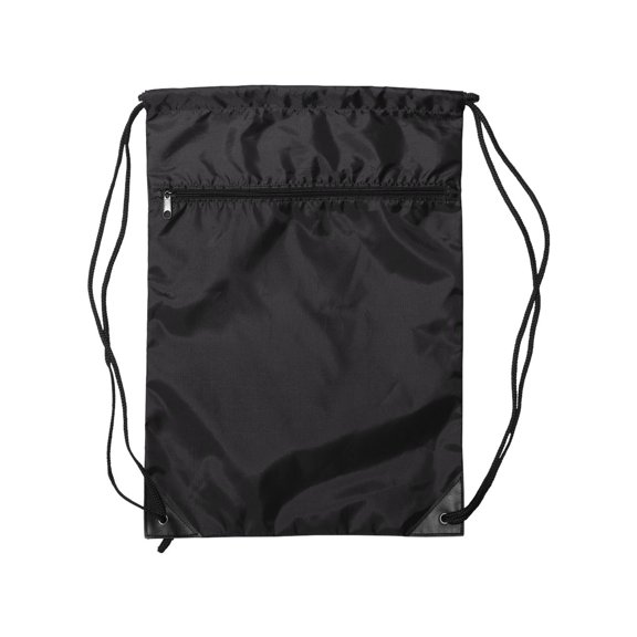 8888 Denier Nylon Zippered Drawstring Backpack