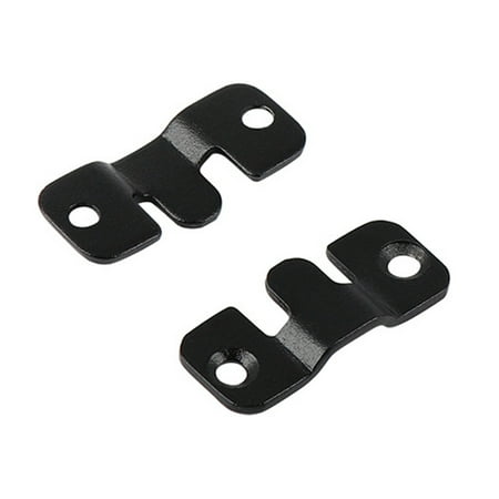 

2 Pieces Flush Mount Bracket Interlocking Furniture Stainless Steel Connector