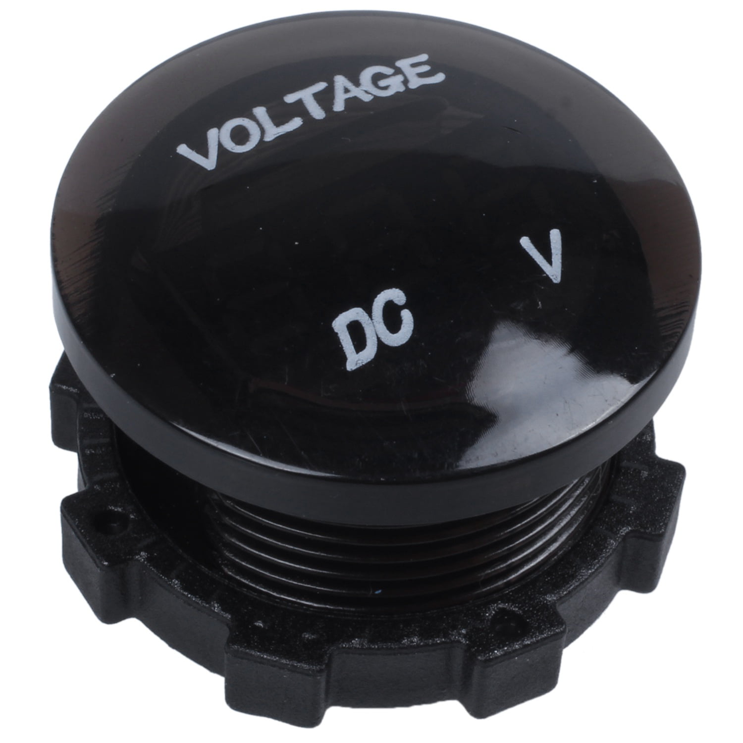 12v-24v dc Voltmeter auto monitor LED de moto rojo impermeable Voltmeter e5q9 