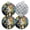 Black3965, variant on 4 PCS Pot Holders for Kitchen,Potholders Sets with Hook for Oven,Cooking,Baking,Beach At Dusk With Golden Sun