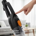 thumbnail image 4 of OVENTE 2-in-1 Corded Stick Vacuum Cleaner, Convertible to Handheld, Lightweight with 400W Motor, Powerful Suction and Washable HEPA Filter for Home, Car, Pet Hair, Carpet or Hard Floor Black ST102BGD, 4 of 10