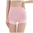 thumbnail image 2 of BLVB Women's Lace Underwear High Waist Boyshorts Panties for Women Soft Stretch Ladies Briefs, 2 of 3