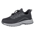 thumbnail image 4 of Rokment Orthopedic Walking Running Shoes for Women Men Seniors Comfortable Mesh Non Slip Work Driving Hiking Climbing Sneakers Grey Size 7.5, 4 of 5