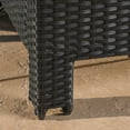 thumbnail image 5 of Gregory Outdoor Wicker Club Chairs with Cushions, Set of 2, Black, White, 5 of 7