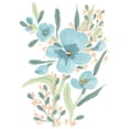 thumbnail image 2 of Vess, June Erica 12x14 White Modern Wood Framed Museum Art Print Titled - Naive Garden Posey I, 2 of 4