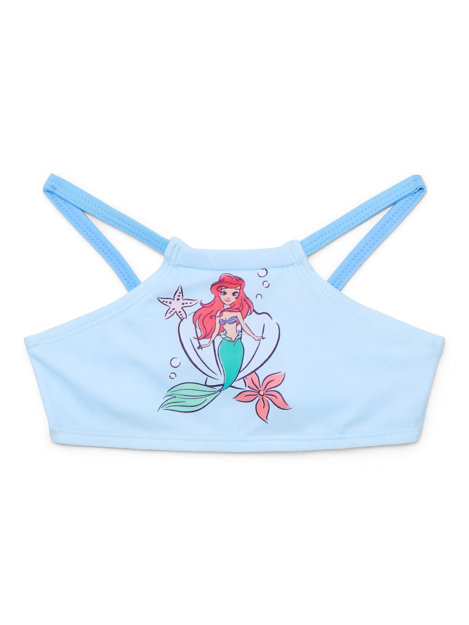 Character Toddler Girl Rash Guard and Bikini Swimsuit Set, 3-Piece, Sizes 2T-5T