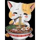 thumbnail image 5 of Cartoon Cat Printed Cartoon T-shirt, Round Neck Short Sleeve Summer T-shirt, Fashionable Women's Clothing Tee For Adult, Men, Women, Teen, Teenager, Adolescent, Youth, 5 of 6