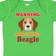 thumbnail image 4 of Inktastic Beagle Dog Protected by Boys or Girls Baby Bodysuit, 4 of 5