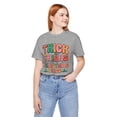 thumbnail image 6 of Thick Thighs and Christmas Vibes Groovy Women's Christmas Shirt, 6 of 10