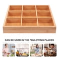 thumbnail image 2 of LEEYNEER 1Pc Vegetable Tray Veggie Platter For Party Event 12.97X12.97X1.97In, 2 of 8