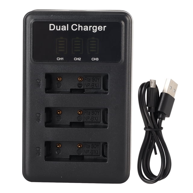USB Camera Battery Charger,NP BX1 Camera Battery Channel USB Camera Charger Camera Battery Charger Unrivaled Performance